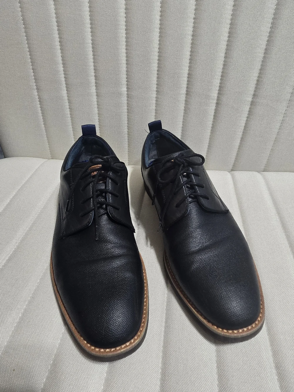 Steve Madden Black Leather Dress Shoes